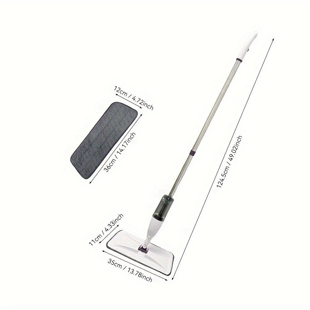 Qo'lni ozod qiluvchi purkagich mopu to'plami - zanglamas po'latdan yasalgan, yotoq xonalari, yashash xonalari, hammomlar va polni tozalash uchun mukammal