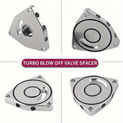 Aluminum Alloy Blow Off Valve Spacer for Car Turbo Engines in Red Blue Black Silver