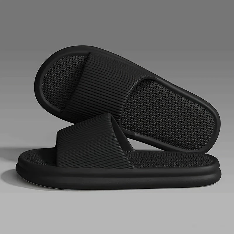 Sandalias unisex de EVA con suela antideslizante abiertas para playa, hogar y baño