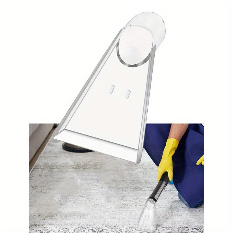 Vacuum Cleaner Nozzle Rotating Head Brush for Floors Carpets Furniture Upholstery Durable PE Material Easy Attach