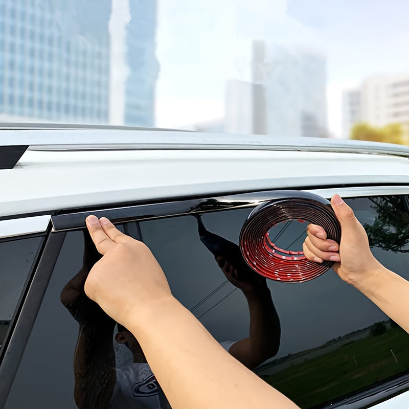 Universal avtomobil rezina yelim chiziq oynaning chetiga, shisha oynaga, tomning chetiga izolyatsiya uchun