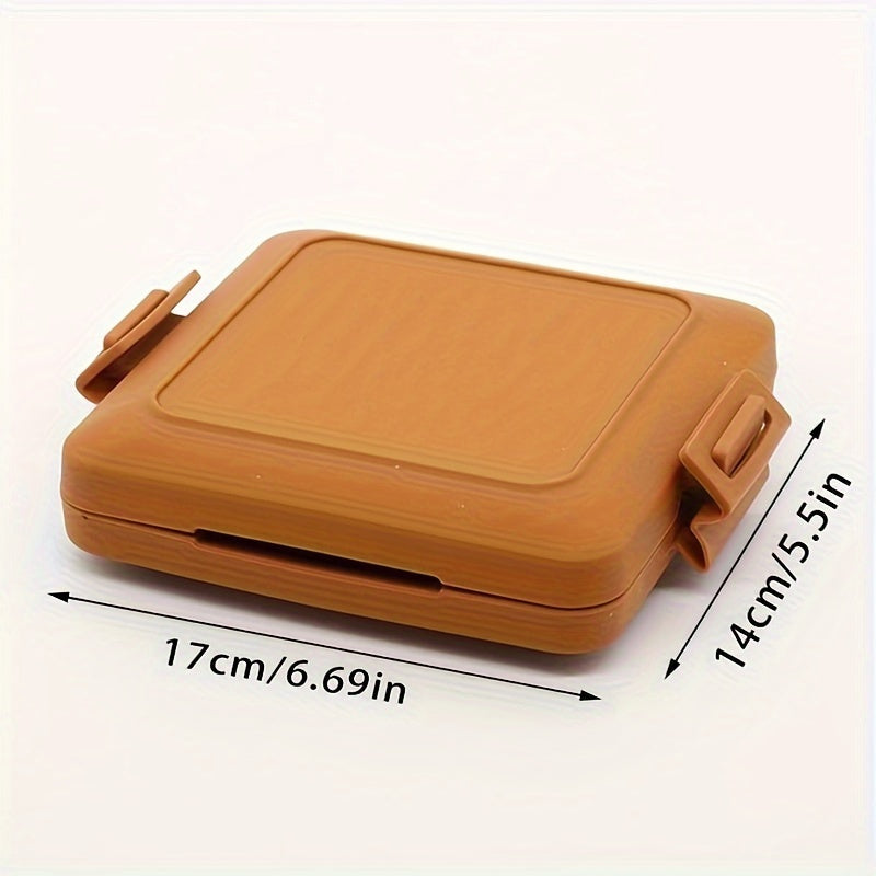 Silicone Sandwich Maker Removable Non-Stick Dishwasher Safe Microwaveable