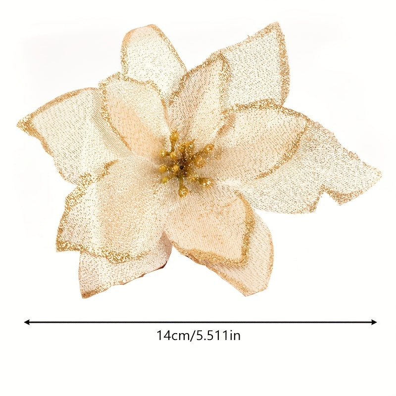 Decoración navideña para interior y exterior en rojo y verde