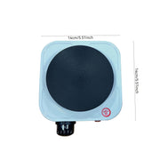 Compact electric heating stove for tea-making, portable with temperature control