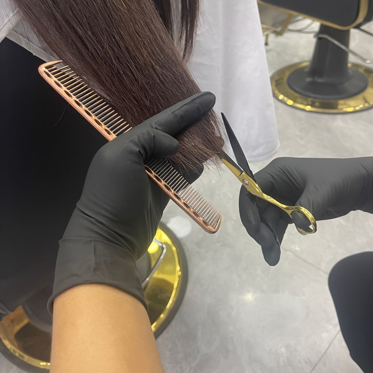 Black Nitrile Disposable Gloves Pack of 20 50 100 Waterproof for Tattooing Nail Care Painting Cleaning