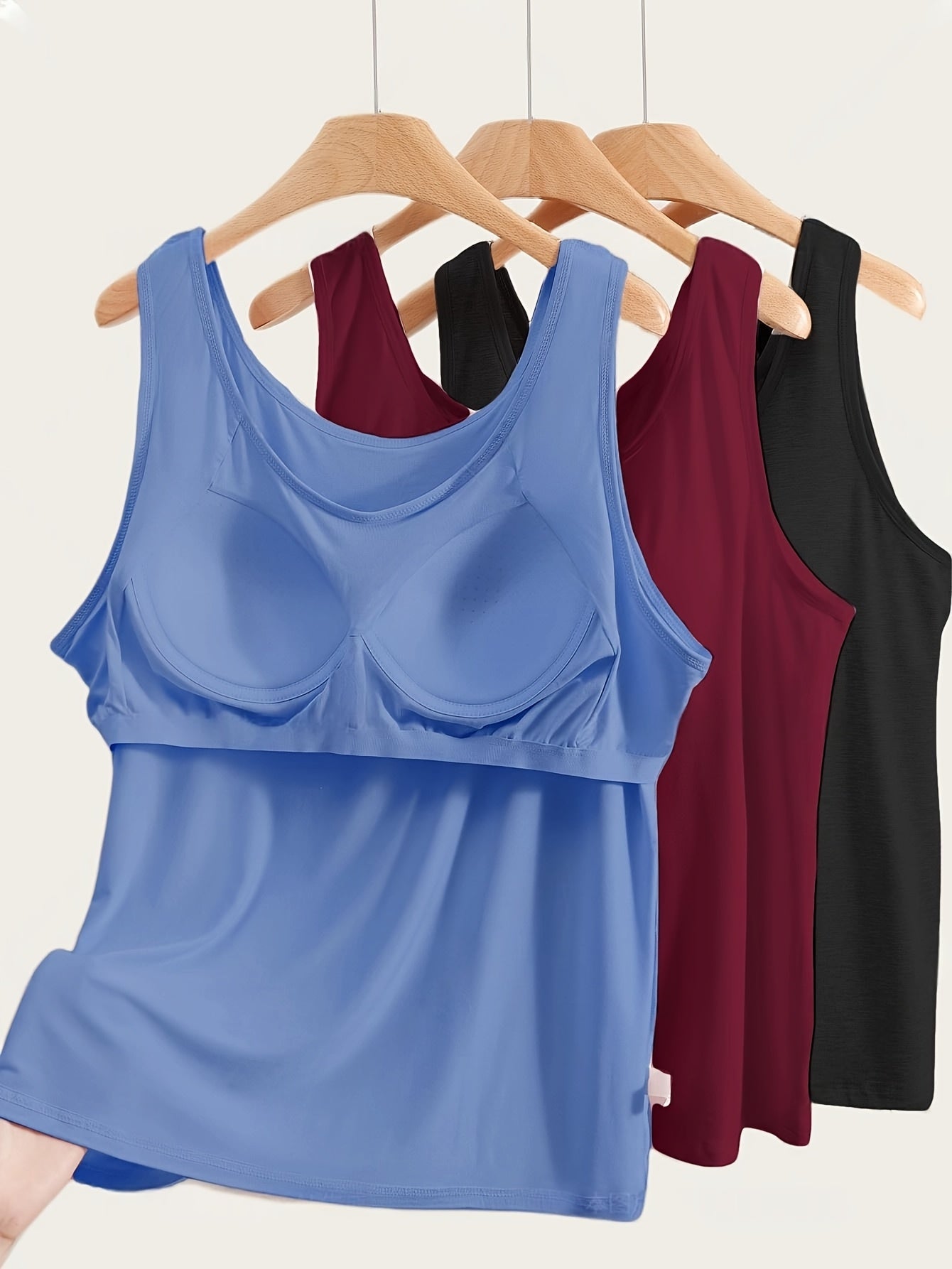 Plus Size Sleeveless Sports Tank Top Breathable Stretchy Athletic Wear