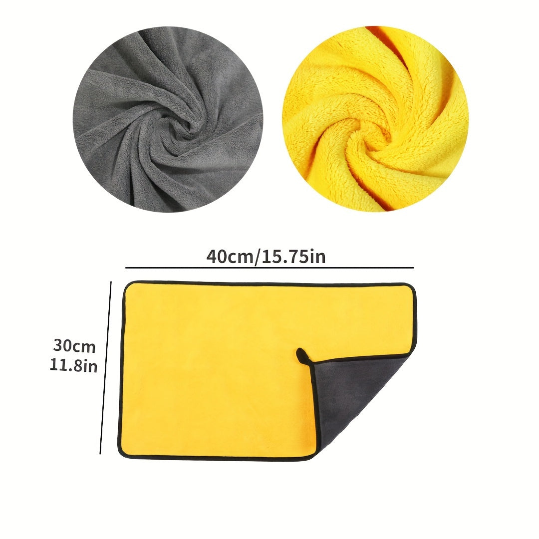 Extra Large Microfiber Cleaning Towel for Car and Home Use No Electricity Needed