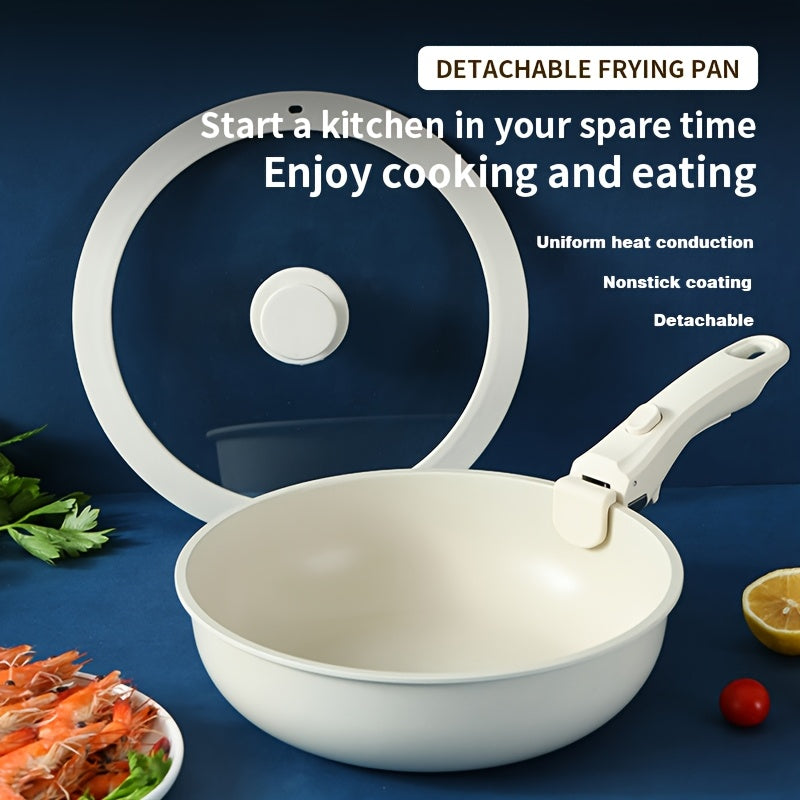 Qattiq materialdan yasalgan 5-qavatli keramika yopishmaydigan qovurilgan panjara, olib tashlanadigan tutqichli qopqoq bilan