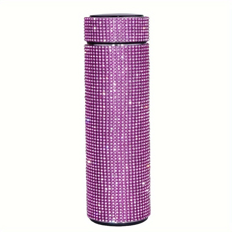 16oz Stainless Steel Insulated Vacuum Flask for Hot Cold Beverages Travel Thermal Cup