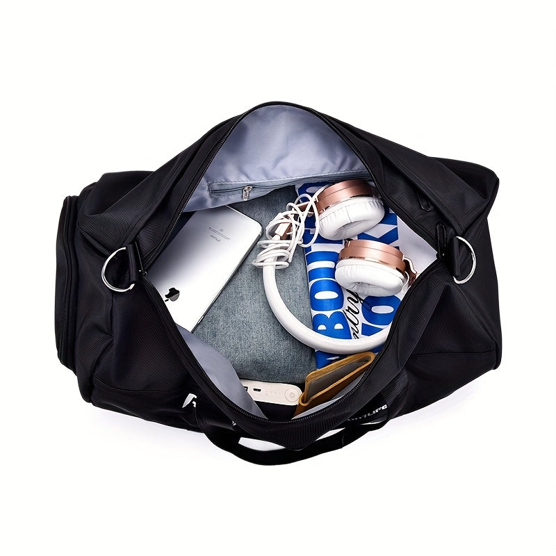 Unisex Sports Gym Bag with Wet and Dry Separation Large Capacity for Training Travel