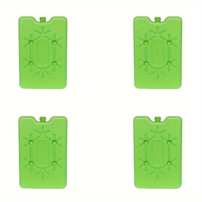 Caja de hielo reutilizable de 200ml y 400ml para almacenamiento en frío y conservación de frescura