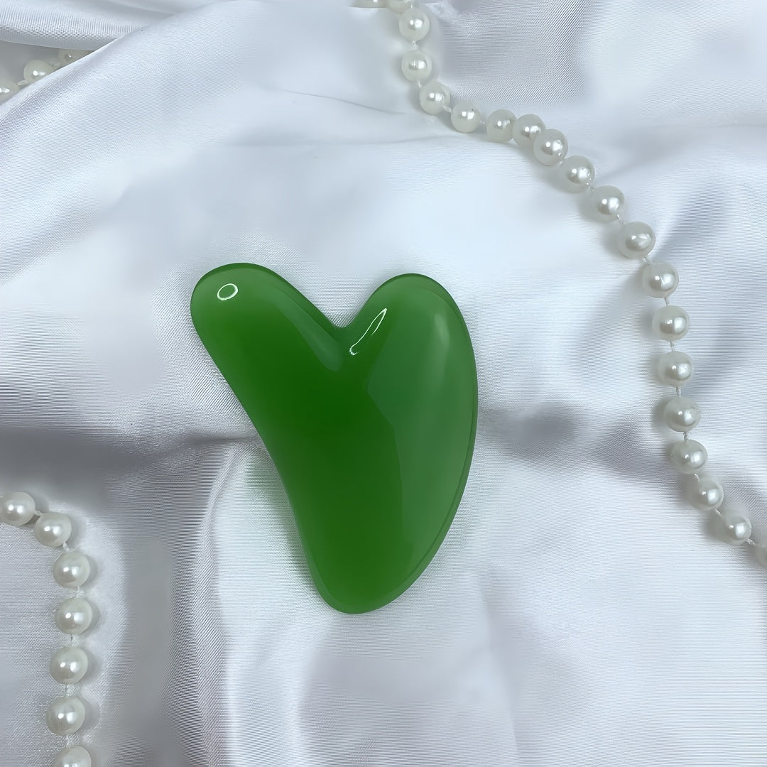 Guasha yuz asbobi teri parvarishi va mushak tarangligini kamaytirish uchun. Shishishni kamaytiradi. Ajoyib bayram sovg'asi.