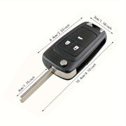 Premium Car Key Fob Case Shell 2/3 Buttons for Opel Vauxhall Astra Corsa