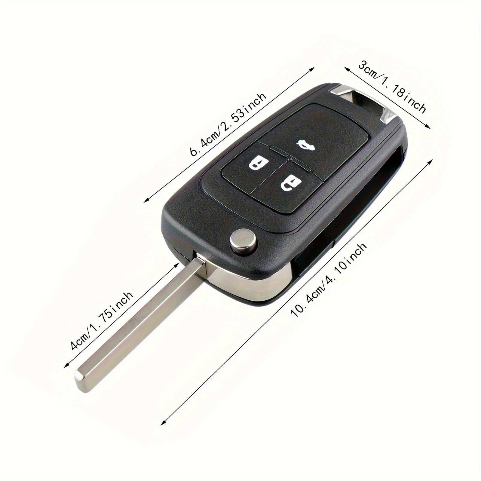Premium Car Key Fob Case Shell 2/3 Buttons for Opel Vauxhall Astra Corsa