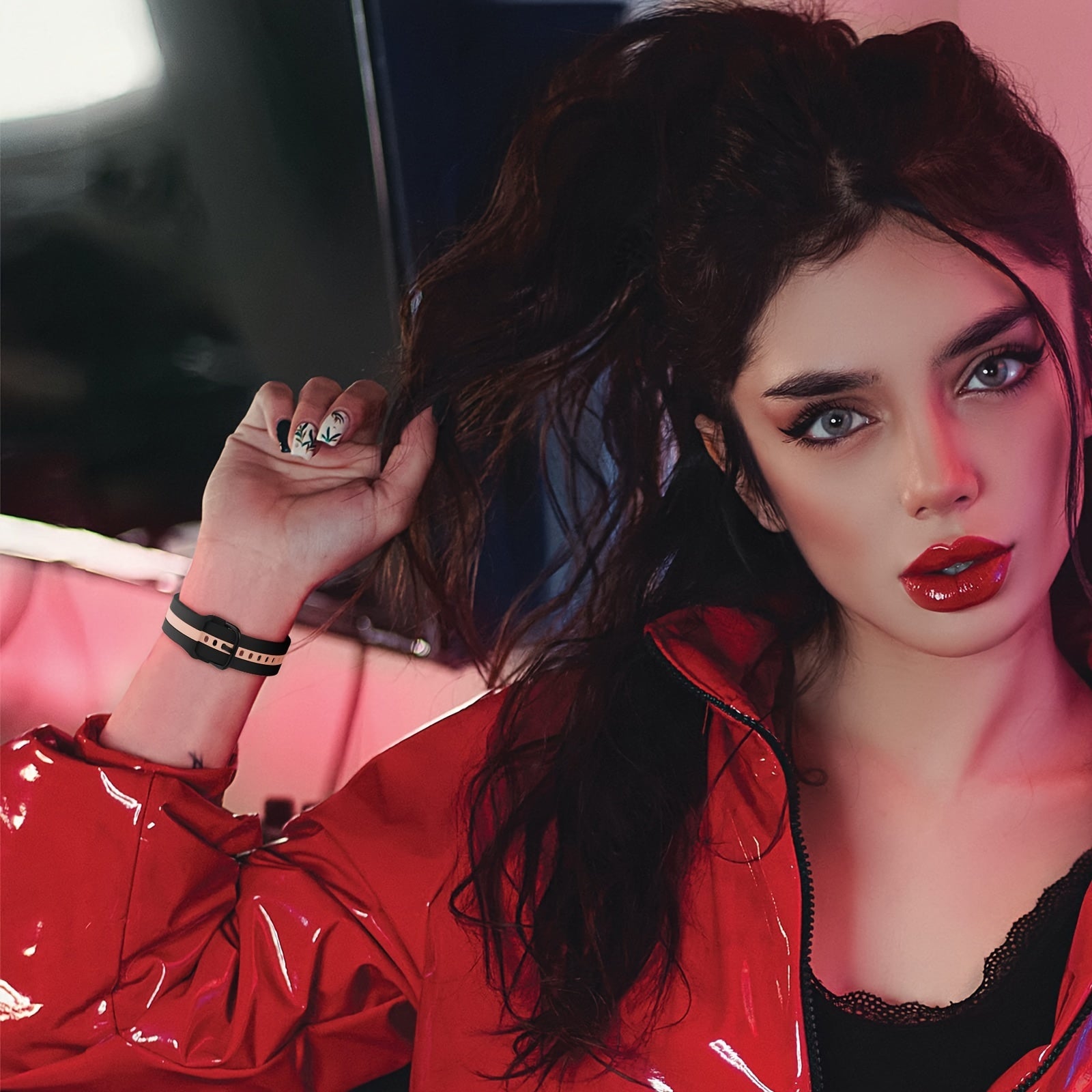 Soft Silicone Sport Watch Band for Men Women Compatible with Samsung Galaxy Watch 4 5 6 7