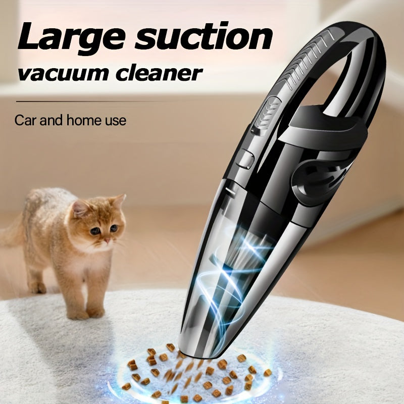 Kuchli so'rish quvvati, zaryadlanadigan batareya, avtomobillar va uylar uchun nam/quruq imkoniyatlari bilan portativ qo'l vakuumi. U uy hayvonlari sochlari va changni osonlik bilan bartaraf etishi mumkin. Bir nechta aksessuarlar va