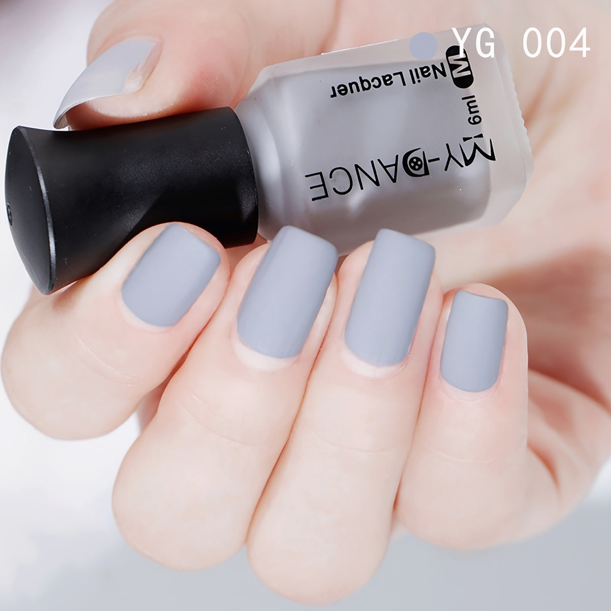 Women Velvet Matte Nail Polish 6ml Multi-Color Long-Lasting Frosted