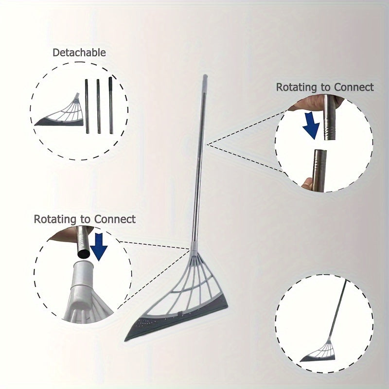 Лучший продаваемый универсальный домашний веник и швабра для кухни, гостиной и ванных комнат - изготовлены из пластика и силикона
