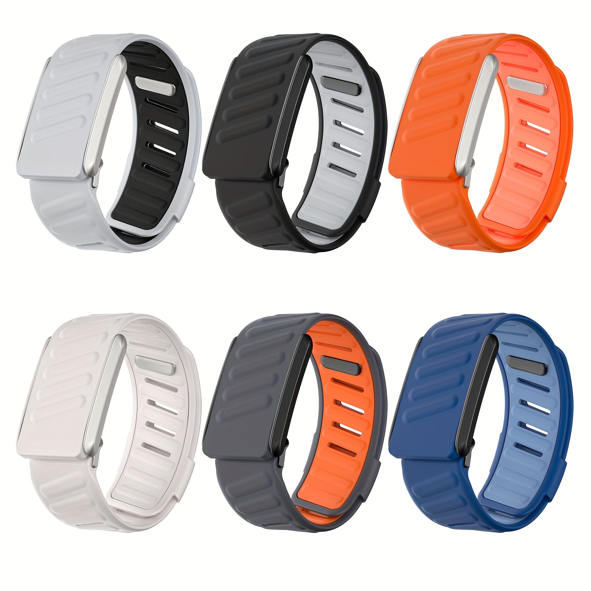 Adjustable Silicone Sport Wristband for Men and Women No Battery Included