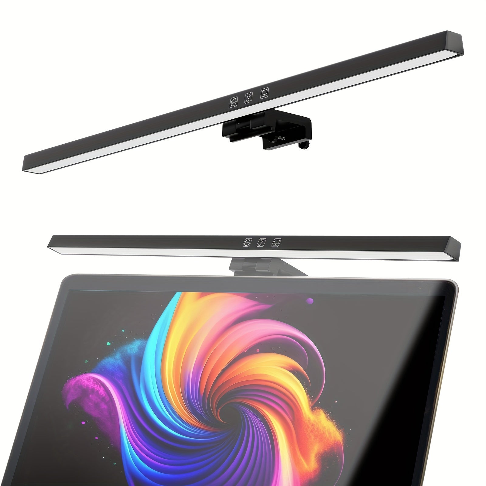 LED Desk Lamp with USB Power, Touch Control, Adjustable Color Temperatures for Home Office