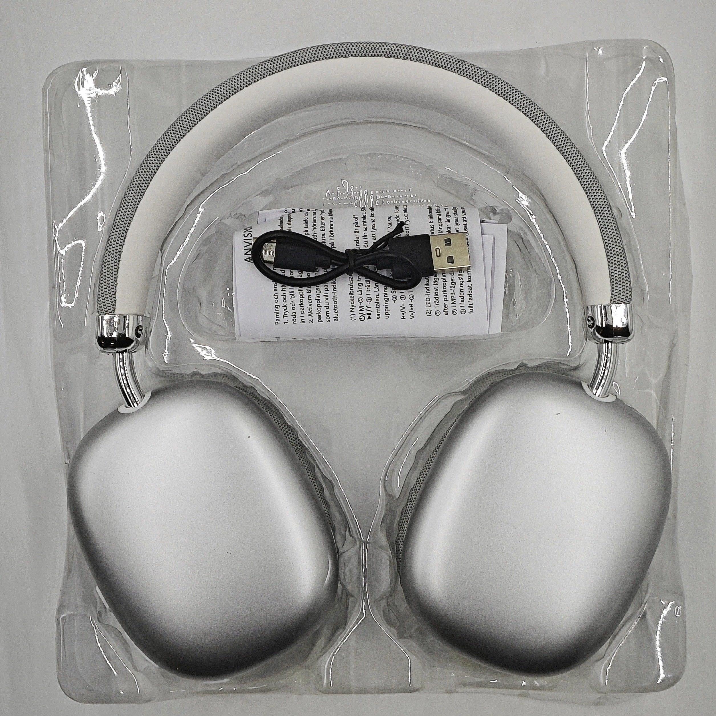 Auriculares inalámbricos coloridos sobre la oreja para entusiastas de la música con batería de litio recargable