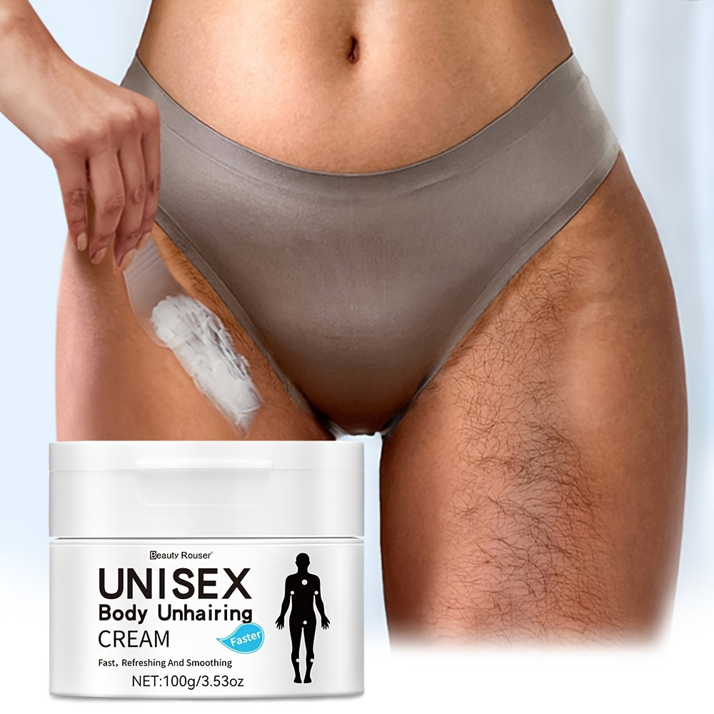 Tanaga qarshi qattiq va yumshoq, barcha teri turlari uchun tez va allergenlarga chidamli 3.53oz tanaga qarshi qichqiriq kremi