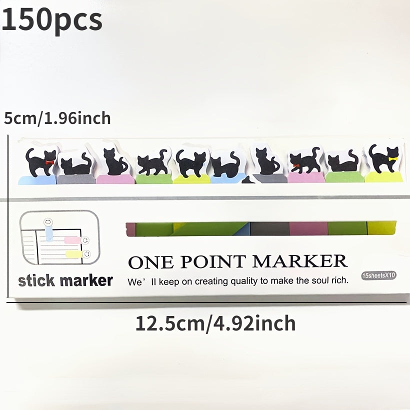 Notas adhesivas index con pegamento para estudiantes oficina papelería escolar