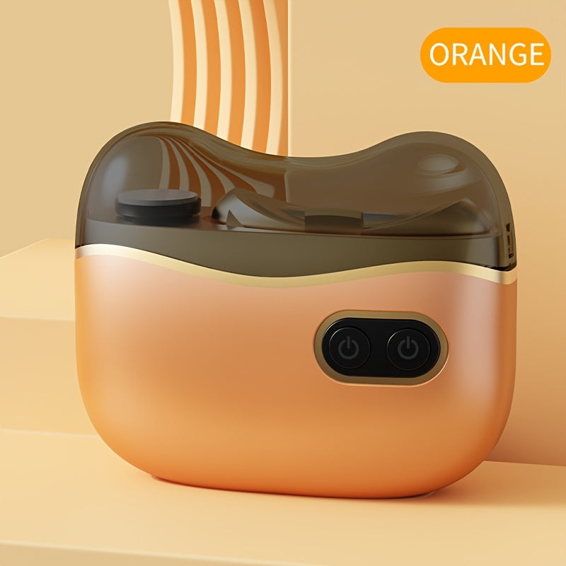 2-in-1 Electric Nail Grinder and Clipper USB Rechargeable with 400mAh Lithium Battery