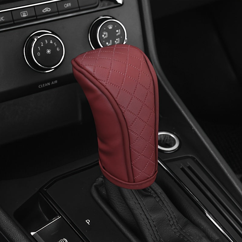 Universal PU charm qoʻlqop bilan avtomobil ichki qismi uchun gear shift qopqogʻi