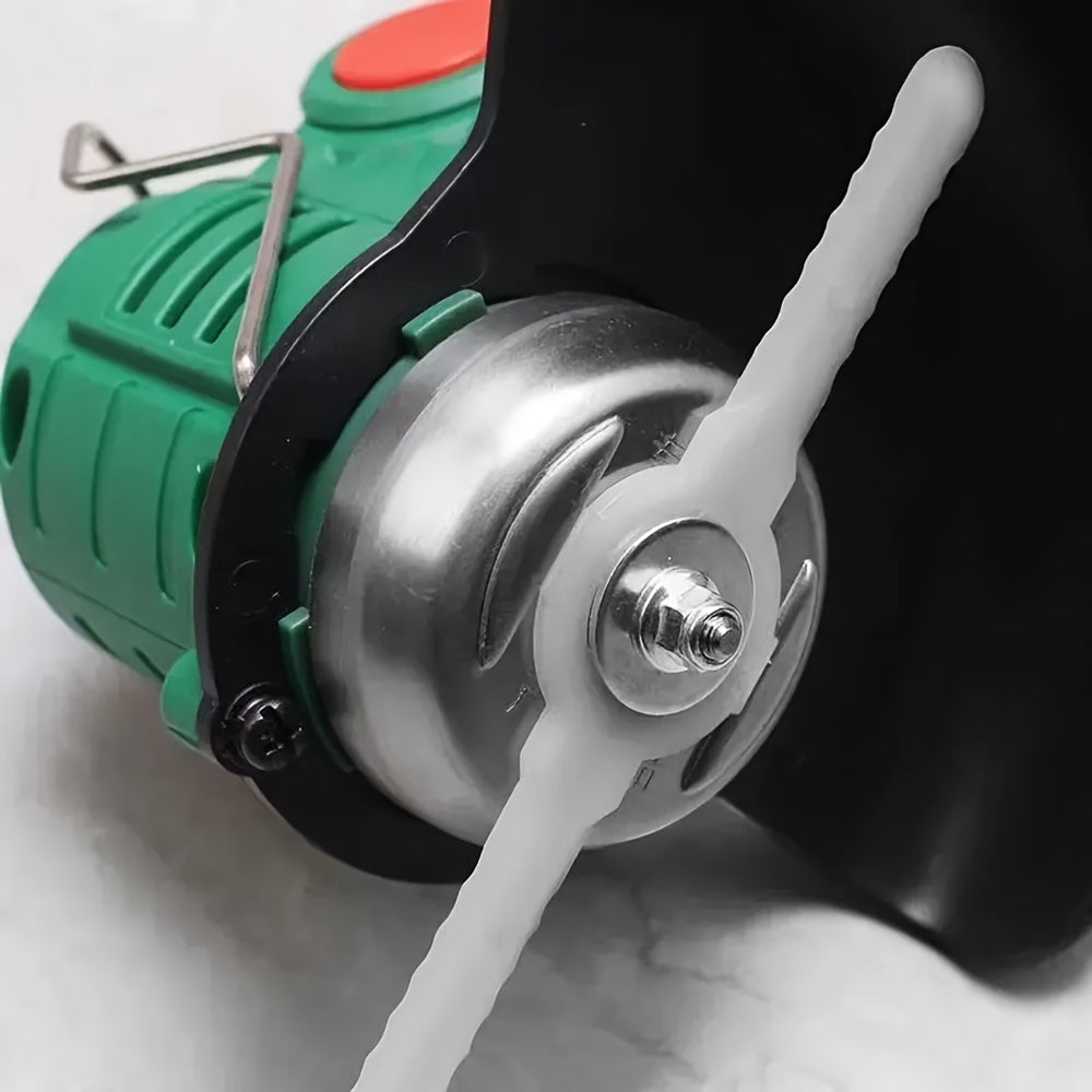 Soporte de cuchilla de cortacésped de acero inoxidable para jardín, pieza de metal duradera