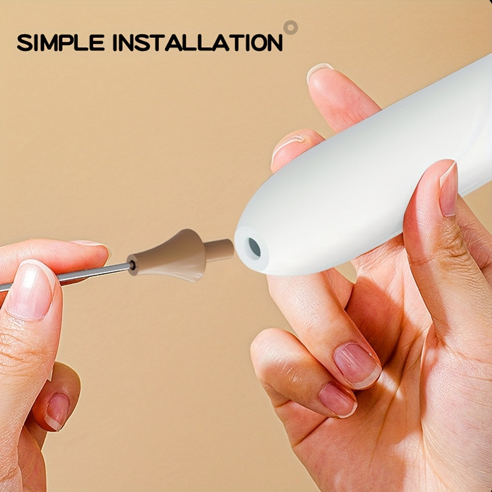 Electric Milk Frother Battery Operated Stainless Steel for Frothy Coffee Drinks