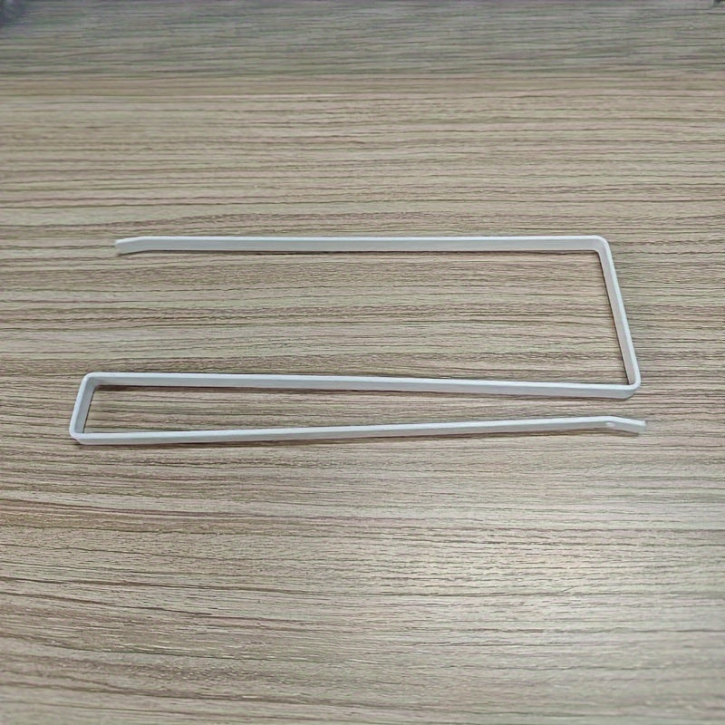 Wall-Mounted Iron Kitchen Paper Towel Holder with Hooks White and Black