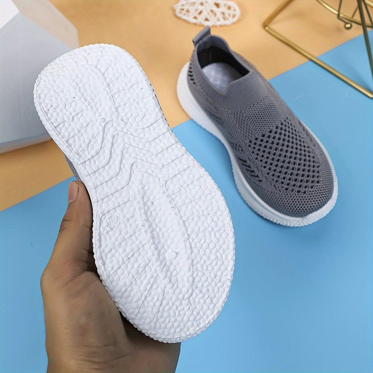 Kids' Mesh Slip-On Sports Shoes for Boys and Girls Casual Daily Wear