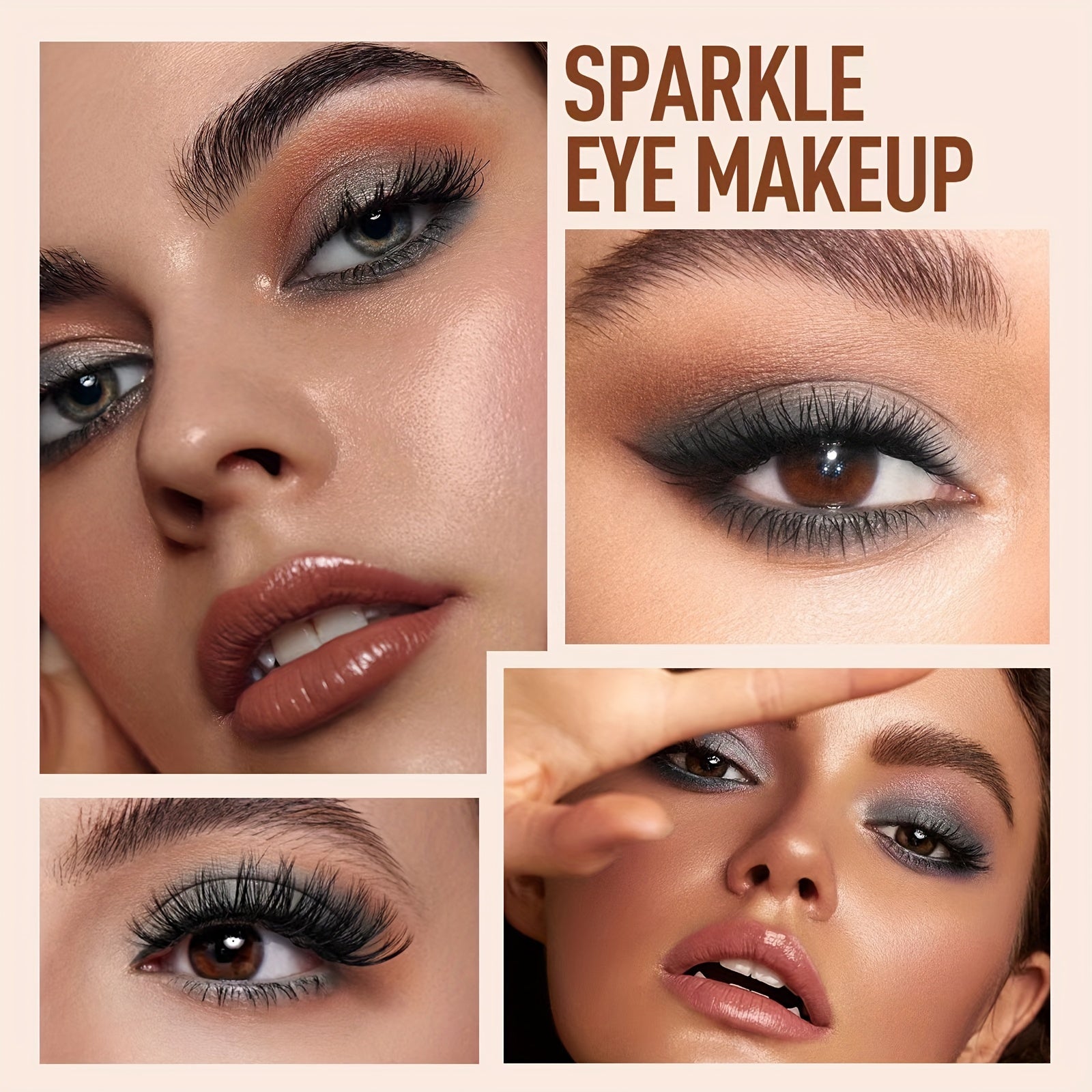 Женский карандаш- хайлайтер с жемчужным сиянием, глиттерные тени для век, водостойкий подводка для глаз