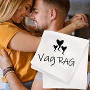 Cotton Heart Kitchen Towel Square 1g/㎡ Knit Fabric Valentine's Day Wedding Gift for Girlfriend