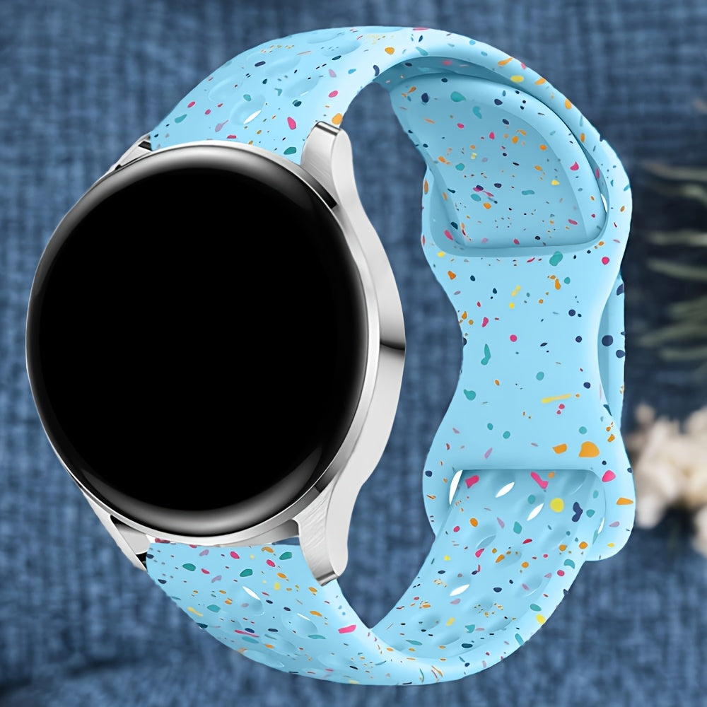 Silicone Watch Band for Samsung Galaxy Watch 4 5 6 7 Active 2 4 Classic 6 Classic Men Women