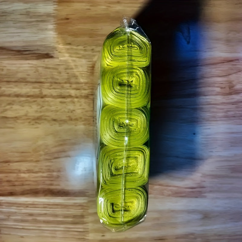 75 Pieces Disposable Garbage Bags Rolls for Home Kitchen Office and Restaurant Use