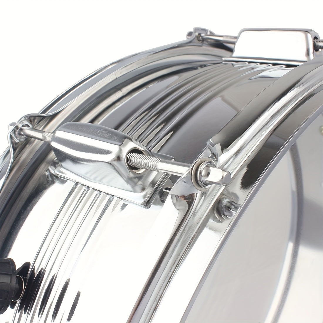 14 dyuymli kichik harbiy snare baraban shaffof baraban qopqog'i marching band asbobi