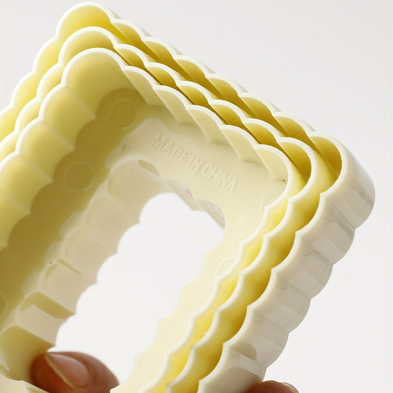 Set of 3 Versatile Cookie Cutters and Candy Molds for Baking and Decorating