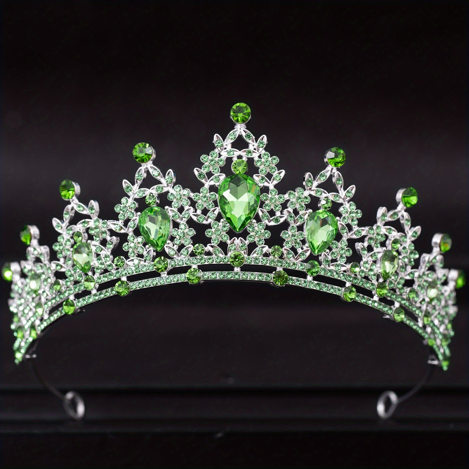Princess Crown for Women and Girls, Queen Tiara, Elegant Silver Headpiece