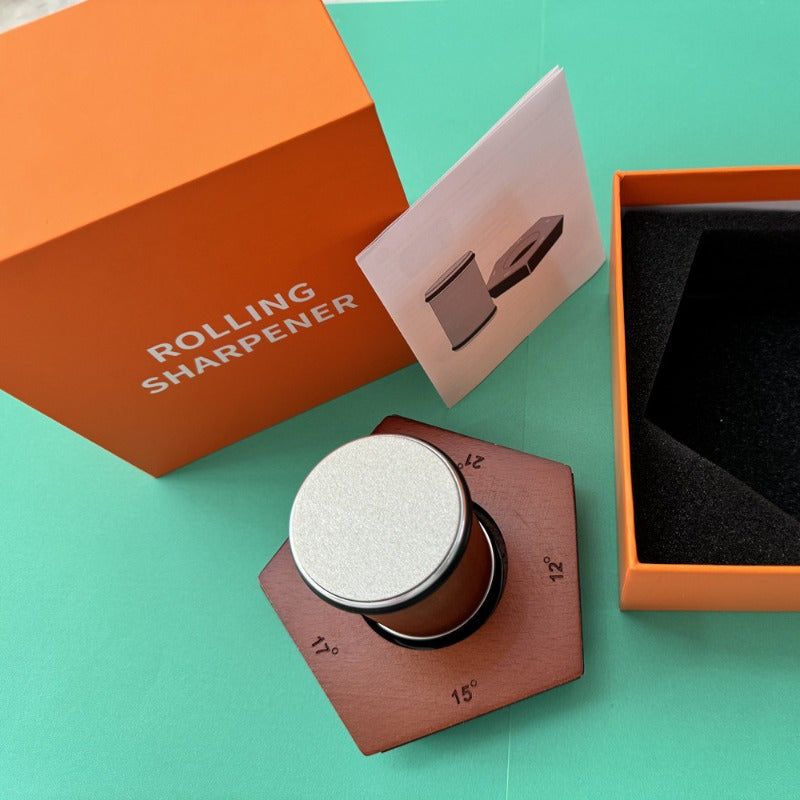 Регулируемые роликовые точилки с пятиугольными роликами для установки угла, ролики, точильные камни, аксессуары