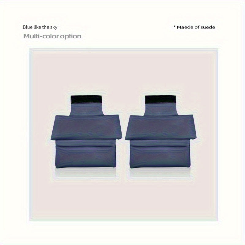 Car Interior Foam Padded Center Console Armrest Mat Gray Fit 009