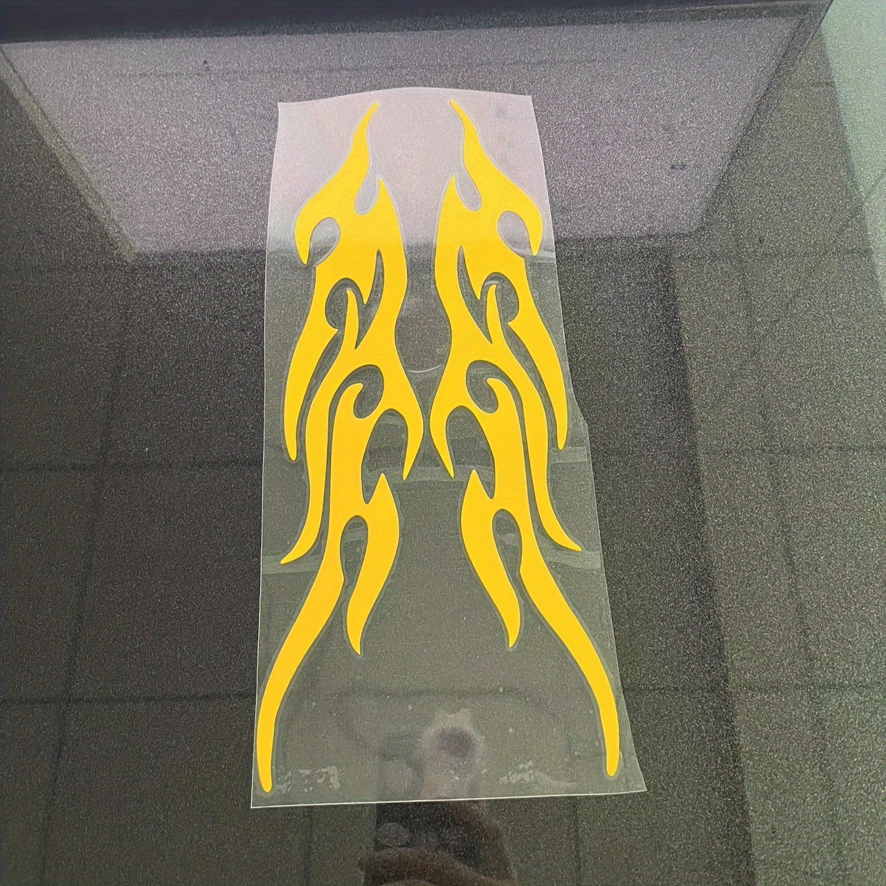Pegatinas para coche Flame Car Stickers Bumper Hood Mirror Cover Scratch Decals para vehículos