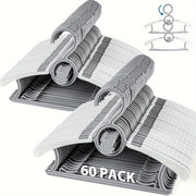 Adjustable Retractable Clothes Hanger Gray Suitable for Any Occasion