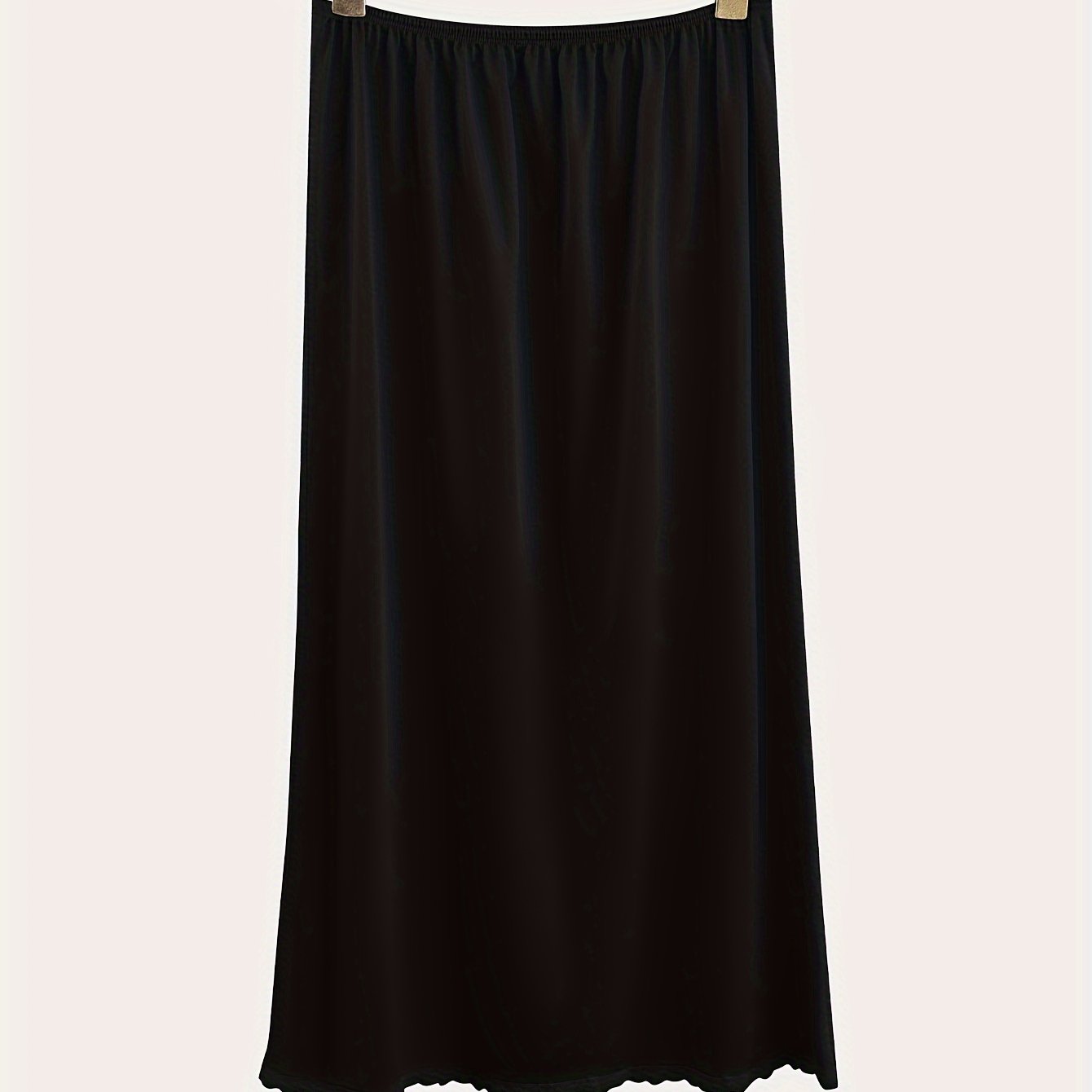 Women's Lace Patchwork Mid-Length Skirt Anti-Transparent Casual Skirt