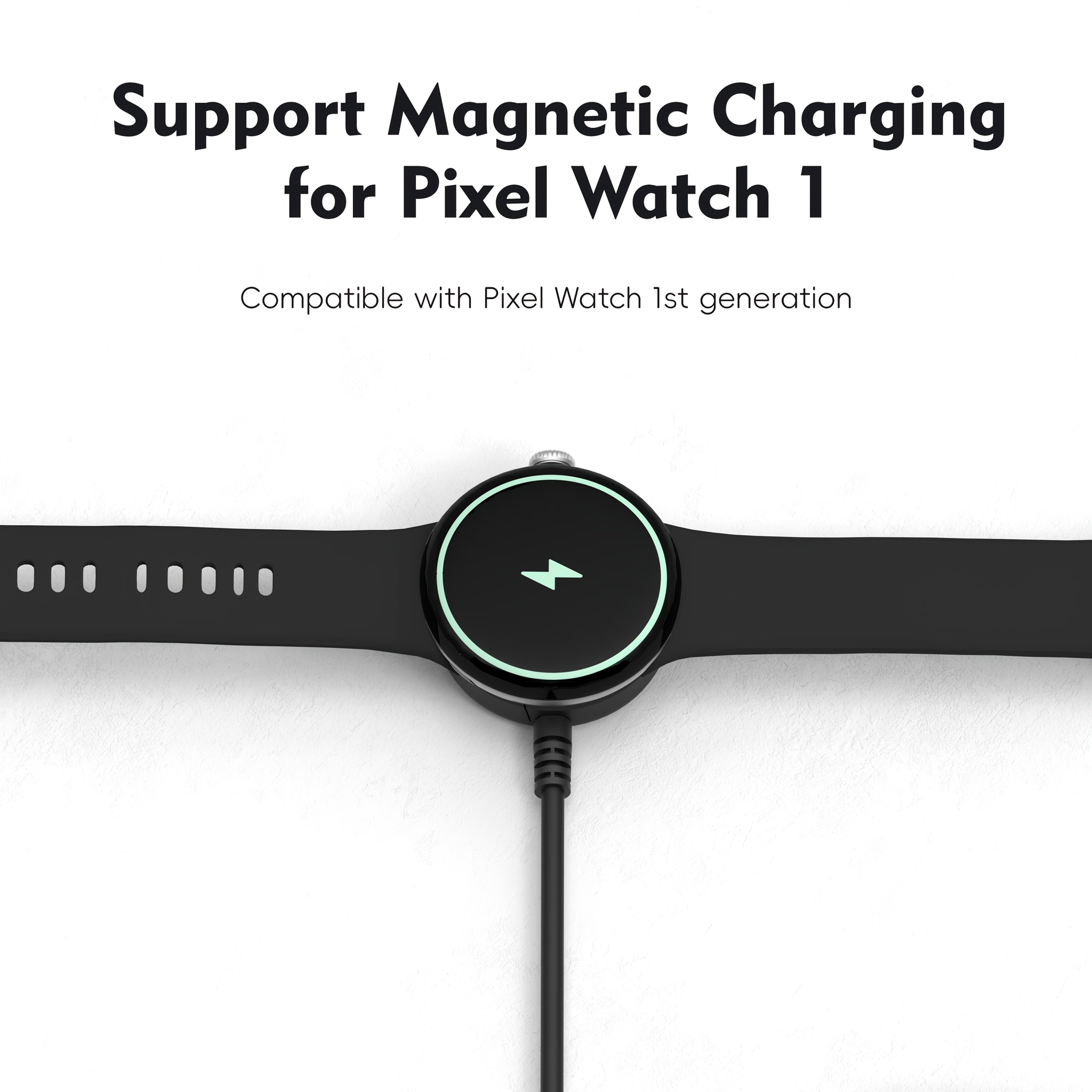 Smartwatch Charger for Galaxy Watch Pixel Watch and Active Models Magnetic USB Cable
