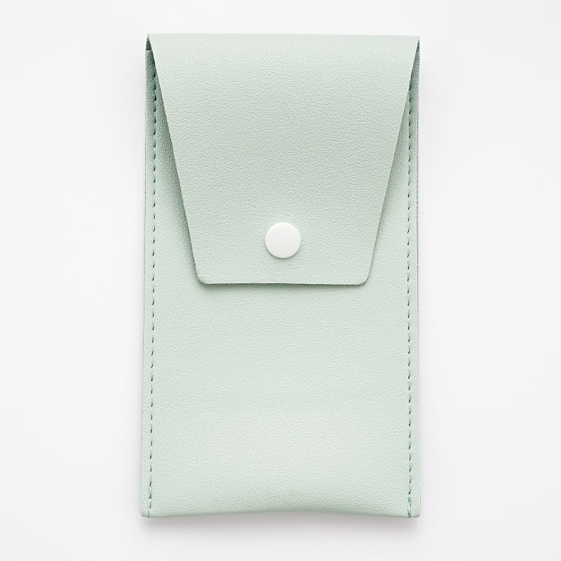 Juego de brochas de maquillaje para mujer 8 piezas suaves, portátiles y multicolores con bolsa para sombra de ojos, base