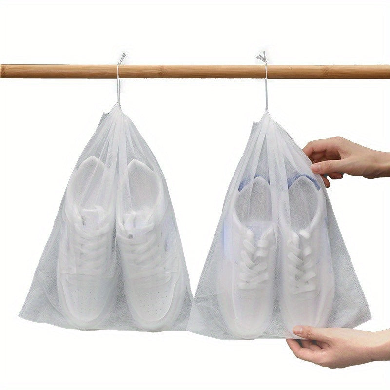 8pcs Plastic Shoe Organizer Set Hanging Racks for Home Storage