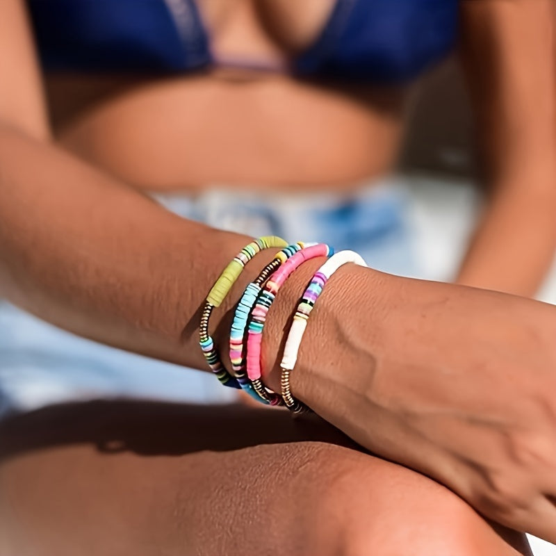 6mm Polymer Clay Beads Mixed Colors 5000 Pieces for Jewelry Making Crafts