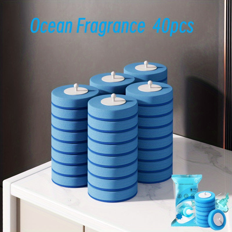 Bir martalik hojatxona cho'tkasi to'plami, 24 ta bo'lak, 40 ta cho'tka boshchalari va aromatik to'ldirishlar bilan